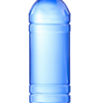 16.9 oz Blue Ribbed