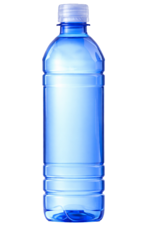 16.9 oz Blue Ribbed